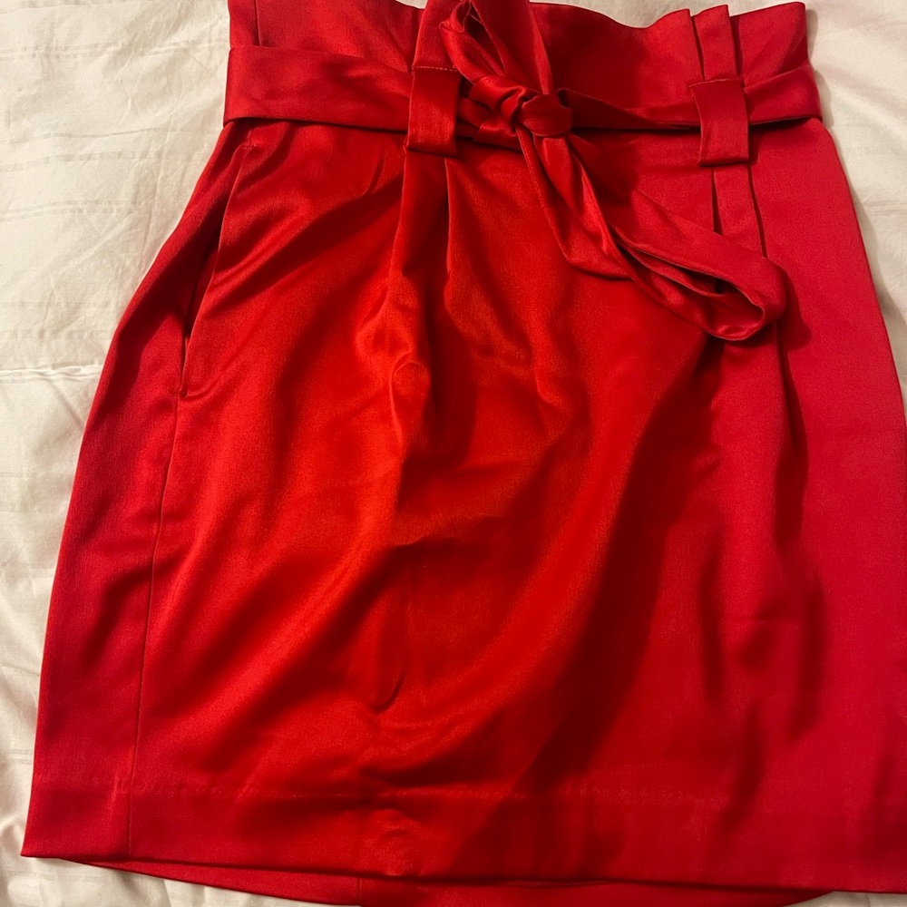 Beautiful red skirt